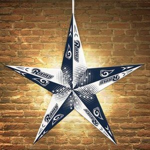 🏈🆕 LOS ANGELES RAMS STAR LANTERN - NFL